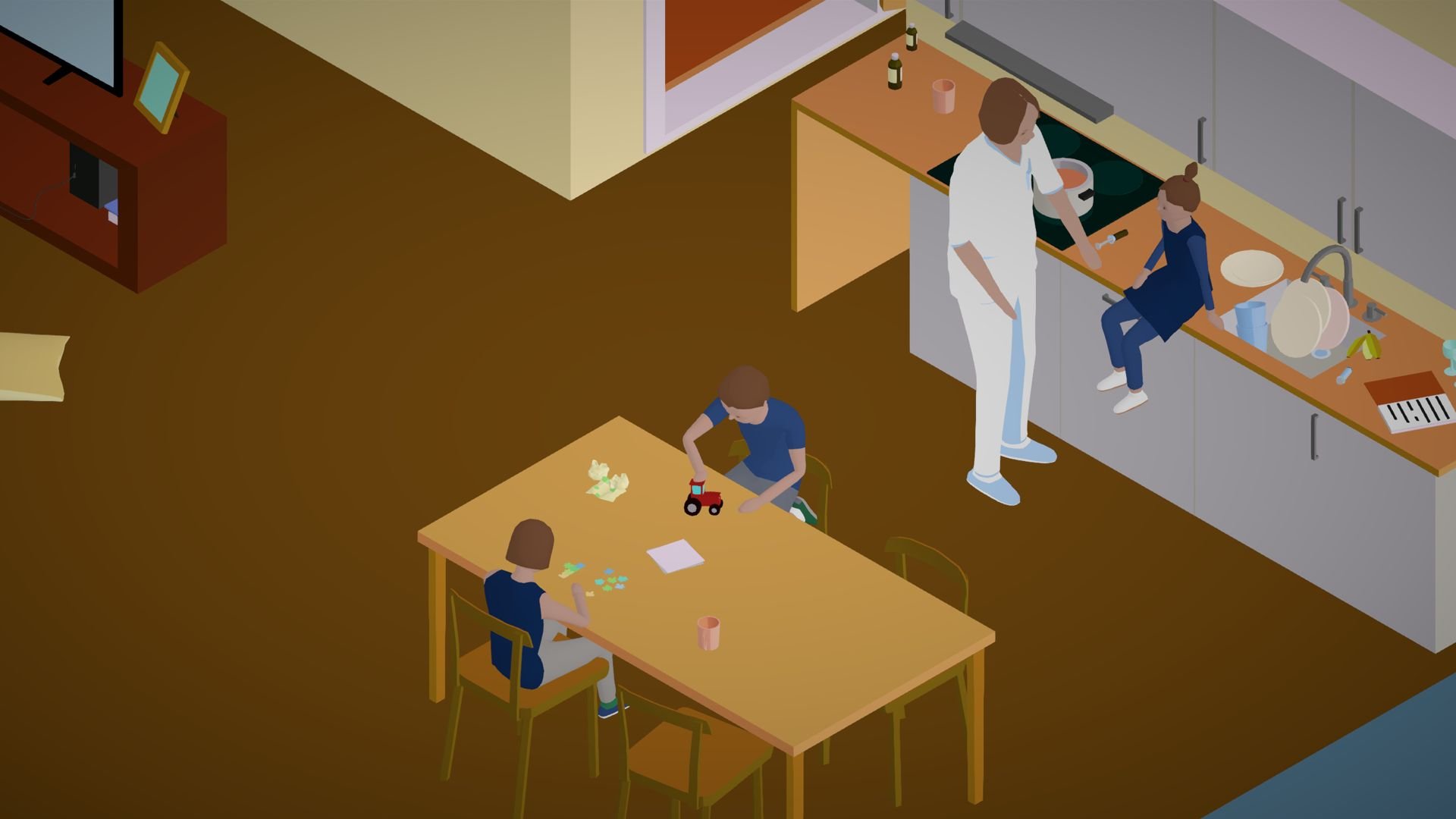 Hjemme hos pasienten Tuva