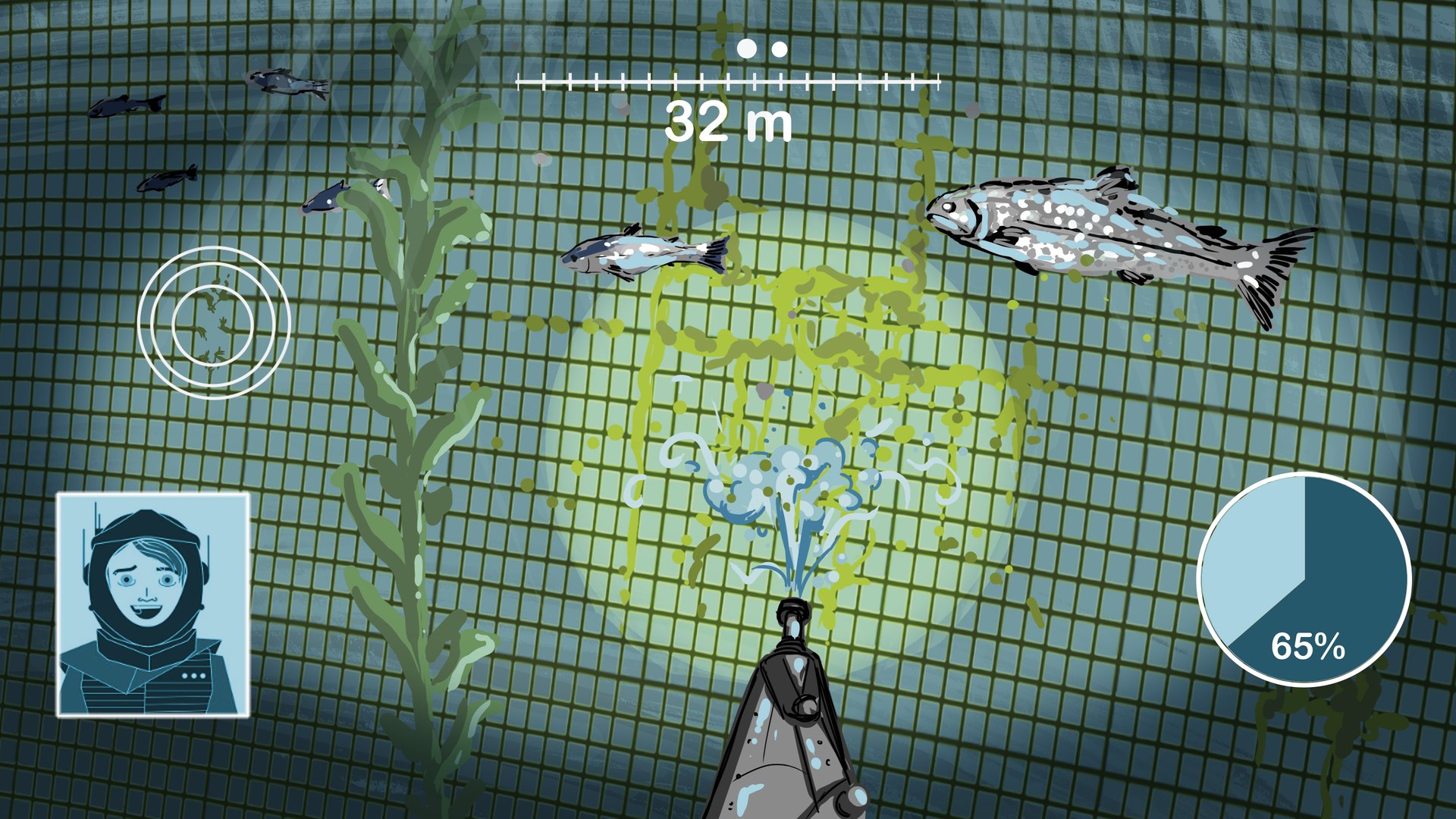 Konseptskisse fra idefasen kontrollsystem Konseptskisse fra idefasen kontrollsystem